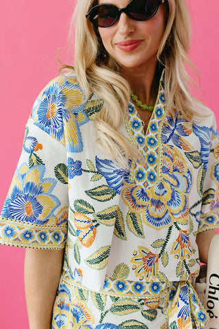 Rio Floral Top