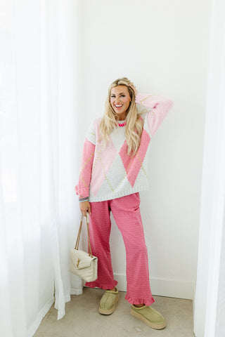 Ashleigh Argyle Sweater