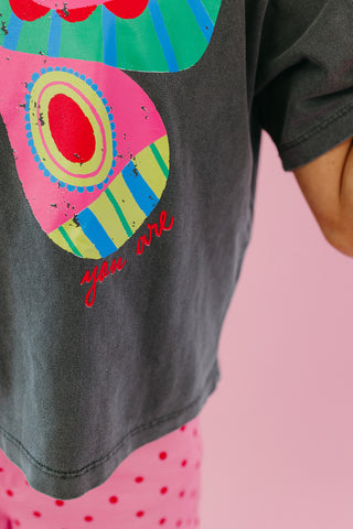 Find Joy Wherever You Are Crop Tee