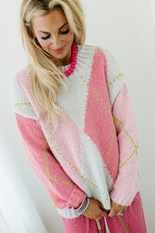 Ashleigh Argyle Sweater
