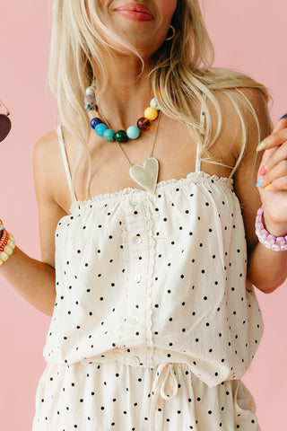 River Polka Dot Top