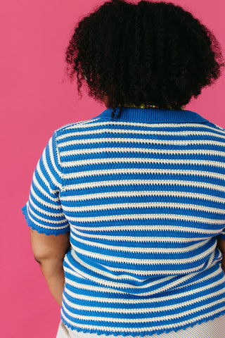 Coast Button Up Sweater Top