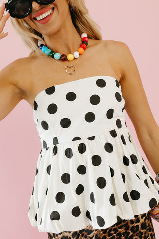 Wylie Polka Dot Cami Top