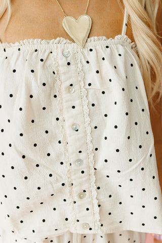 River Polka Dot Top