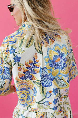 Rio Floral Top