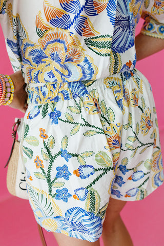 Rio Floral Skort