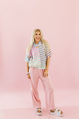 Elsie Linen Pants in Ballet