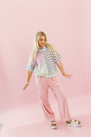 Elsie Linen Pants in Ballet