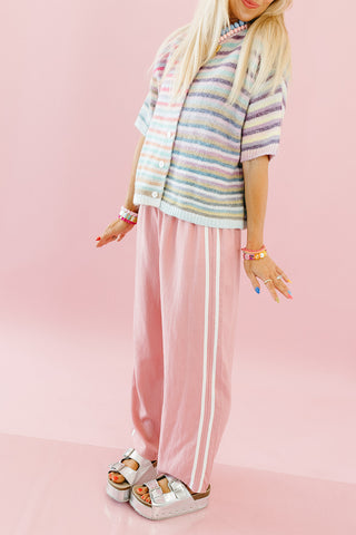 Elsie Linen Pants in Ballet