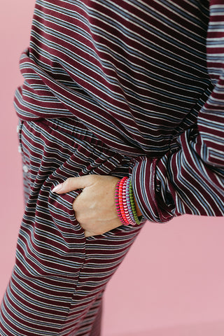 Fannie Stripe Outfit Set