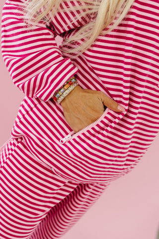Bridget Stripe 3/4 Pullover