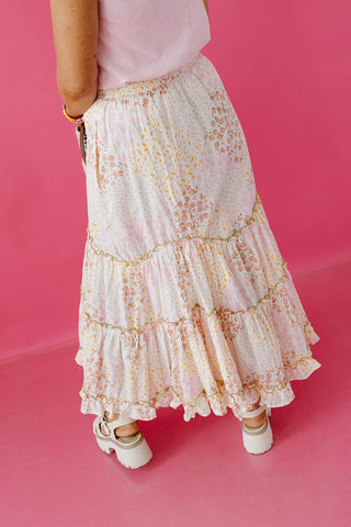 Elaine Floral Maxi Skirt