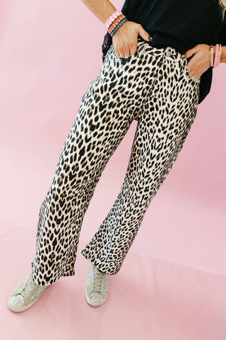 Grayce Leopard Barrel Pants