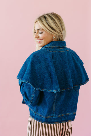 Emmy Jacket in Dark Denim