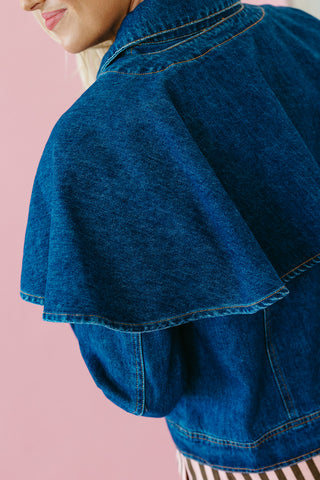 Emmy Jacket in Dark Denim