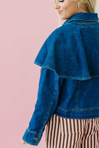 Emmy Jacket in Dark Denim