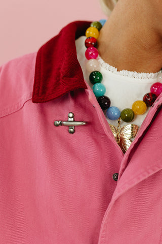 Lucia Utility Jacket in Pink