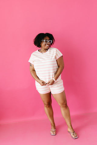 Linny Stripe Short Set
