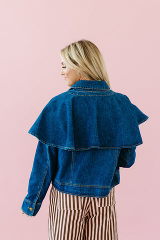 Emmy Jacket in Dark Denim