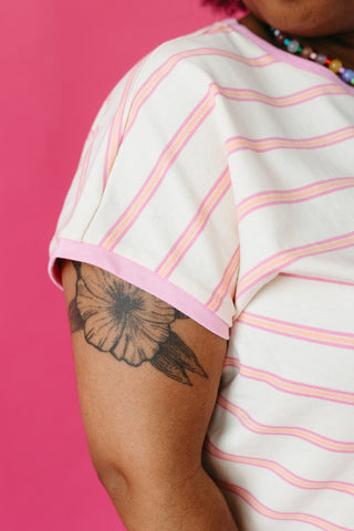 Linny Stripe Short Set