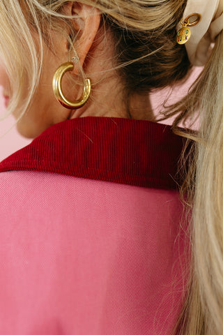 Lucia Utility Jacket in Pink