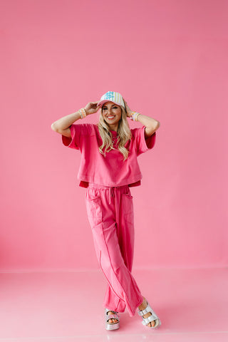 Kaylie Barrel Pant Lounge Set