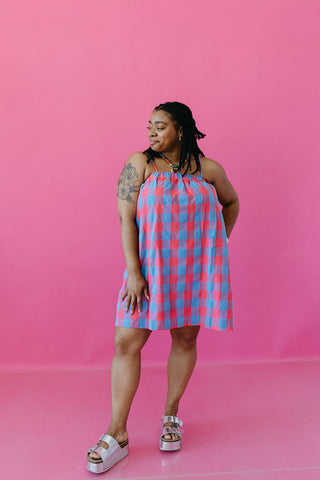 Honor Gingham Mini Dress
