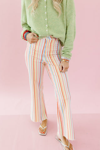 Rainbow Bright Stripe Pants