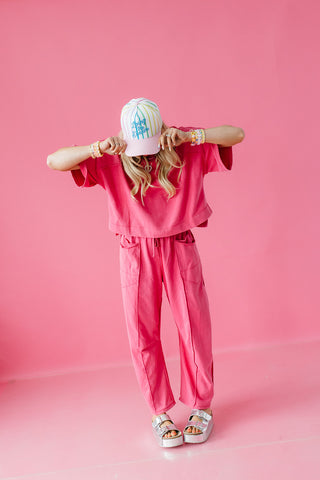 Kaylie Barrel Pant Lounge Set