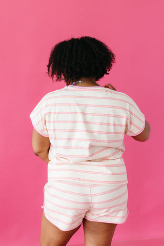 Linny Stripe Short Set