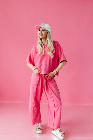 Kaylie Barrel Pant Lounge Set