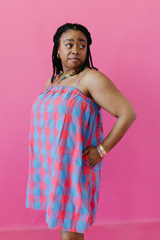 Honor Gingham Mini Dress