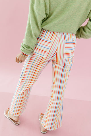 Rainbow Bright Stripe Pants