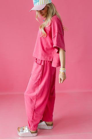 Kaylie Barrel Pant Lounge Set