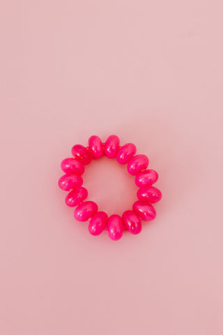 Sugar Beads Necklace Set - Fuchsia