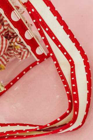 Game Day Clear Stadium Tote in Red