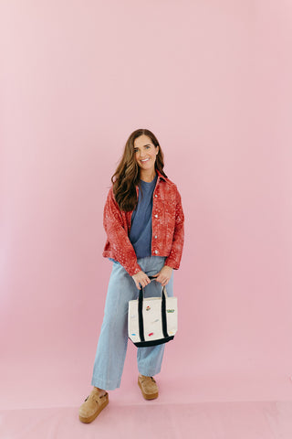 Hilda Soft Touch Crewneck Sweatshirt in Navy
