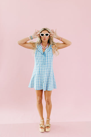 Twilly Gingham Mini Dress