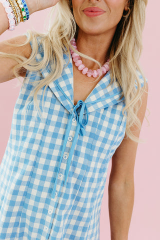 Twilly Gingham Mini Dress