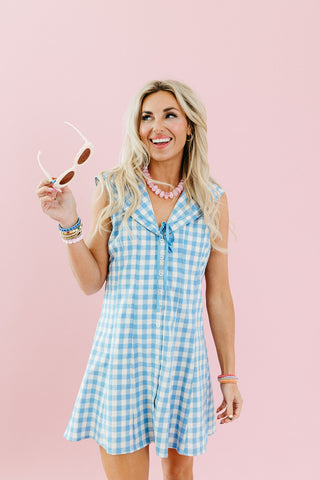 Twilly Gingham Mini Dress