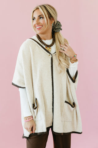 Minka Hooded Poncho