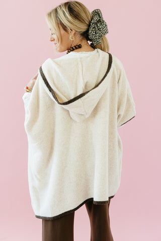 Minka Hooded Poncho
