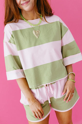 Reagan Stripe Shorts