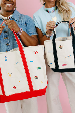 KC Icon Tote Bag in Red