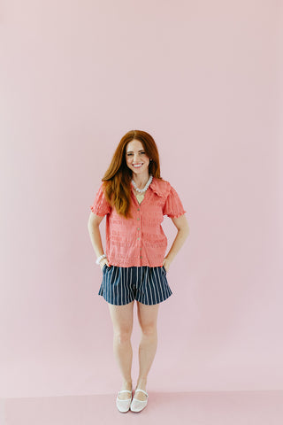 Celia Button Up Top