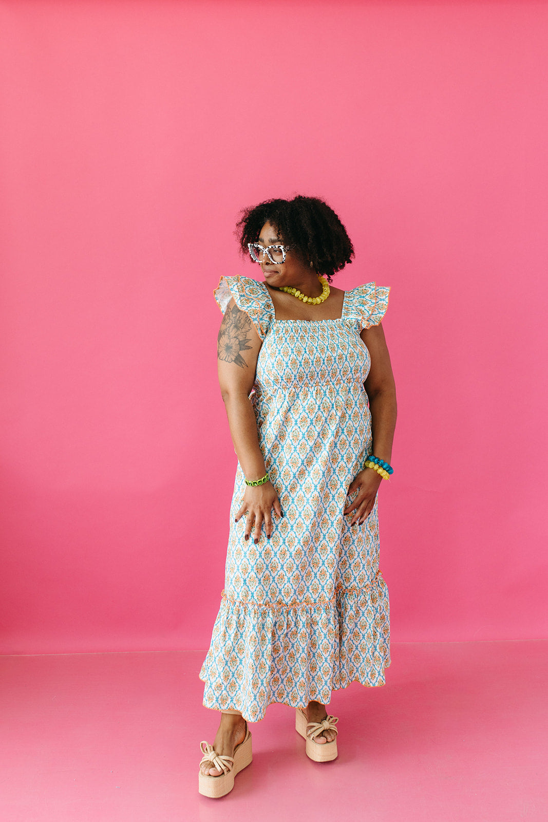 Dally Floral Maxi Dress