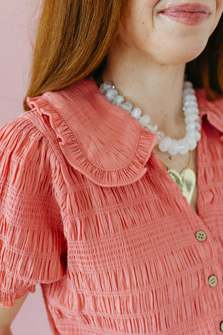 Celia Button Up Top