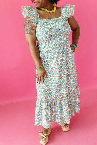 Dally Floral Maxi Dress