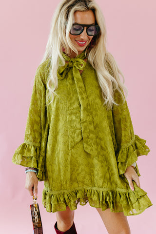 Scarlett Olive Mini Dress