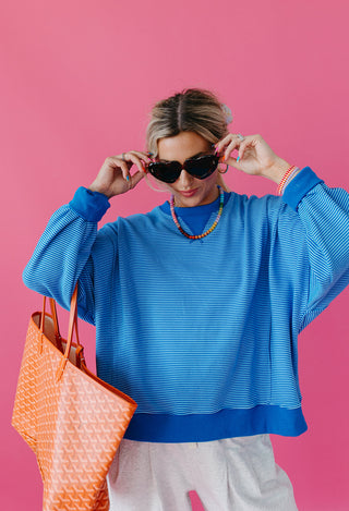 Hensley Stripe Sweatshirt